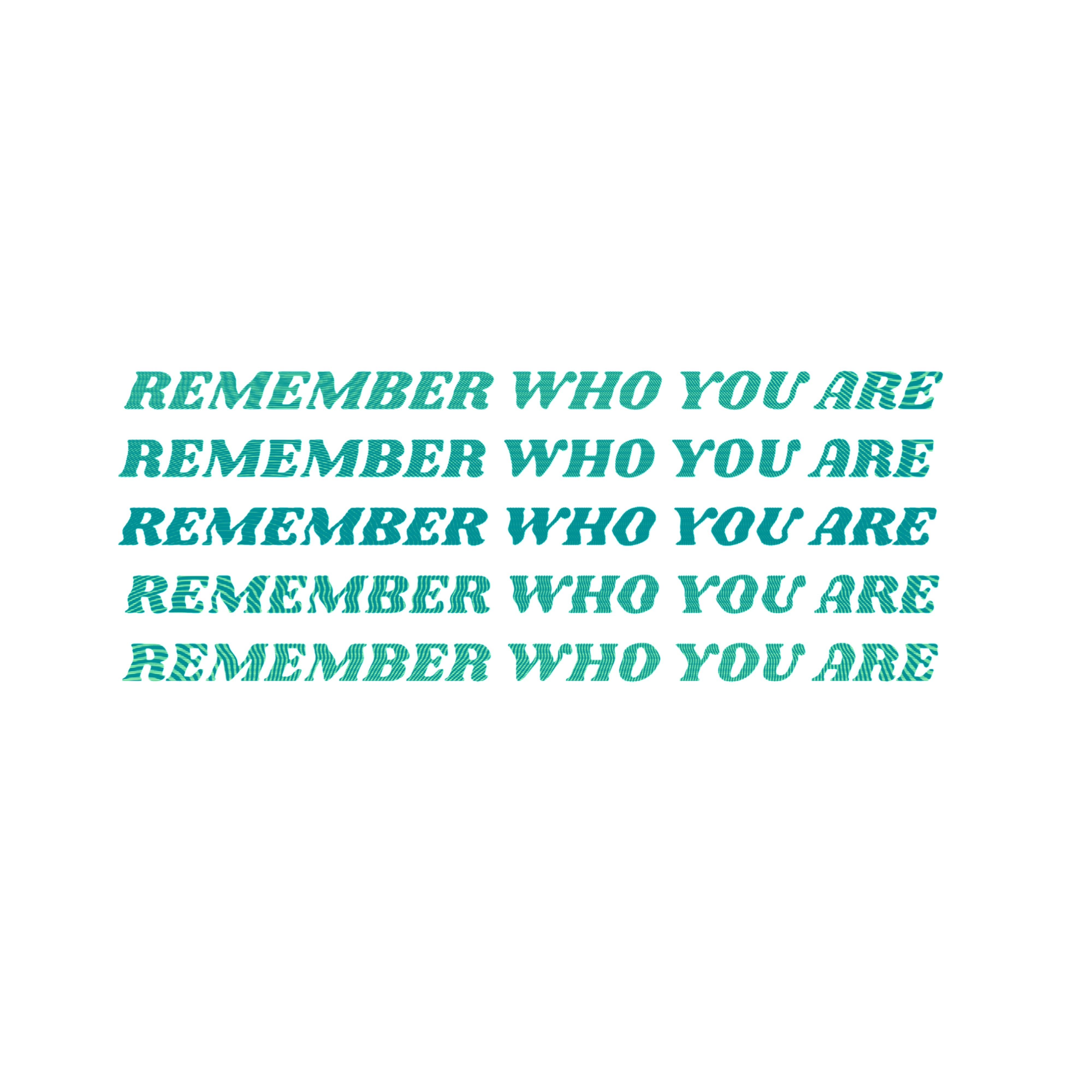 "Remember Who You Are" Limited Edition Sweater