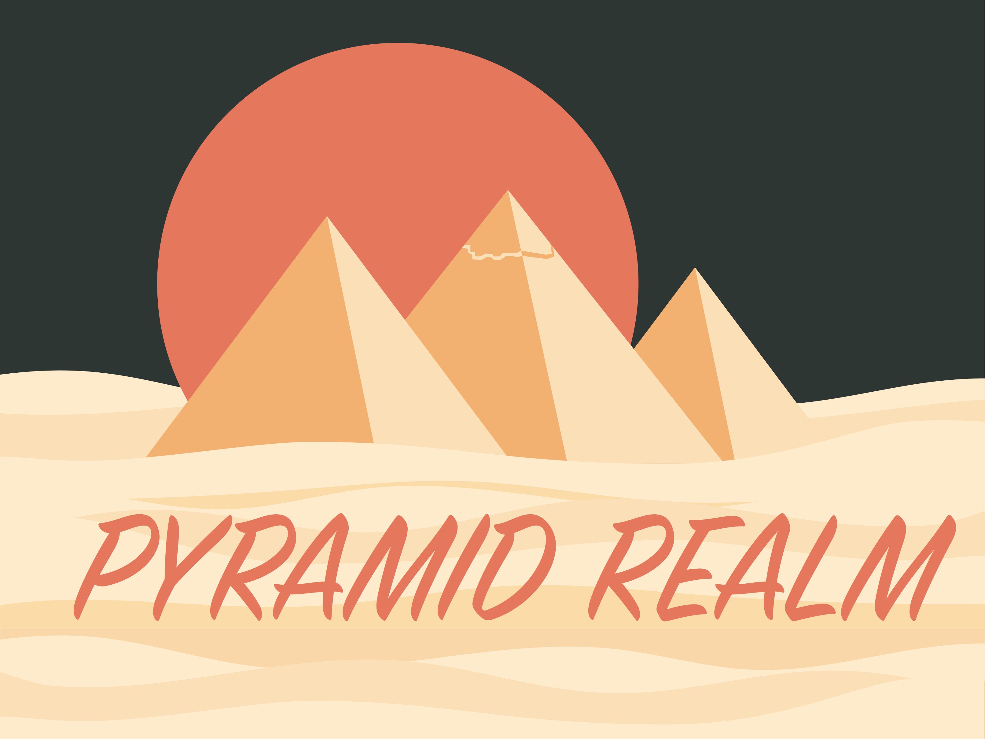 Pyramid Sunset