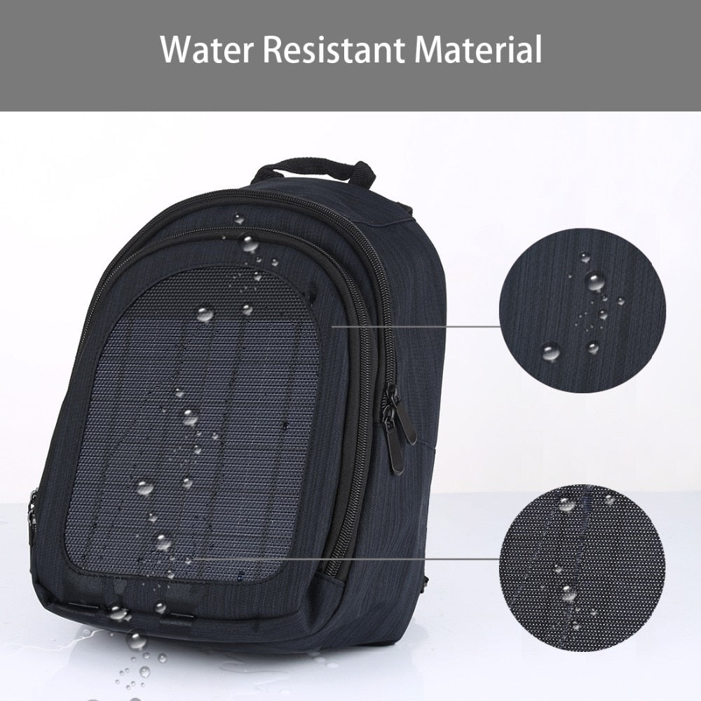 Solar Panel Backpack